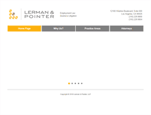 Tablet Screenshot of lpslawfirm.com